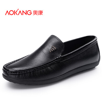 奧康（Aokang）男士黑色 253318006 40