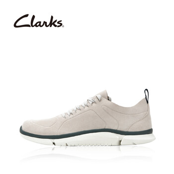 Clarks男士淺灰色(261282397) 42