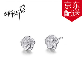 婀妍耳釘，耳飾925銀