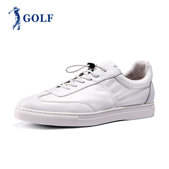 高爾夫（GOLF）男士白色系帶款 39