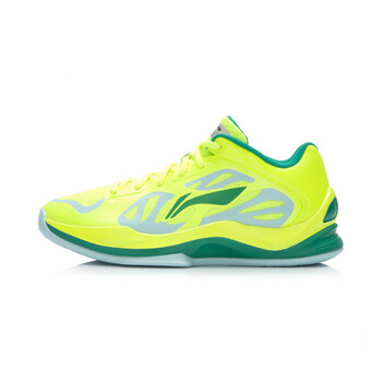 李寧（LI-NING）籃球鞋熒光亮綠/星光藍(lán)/玉石綠-4 42