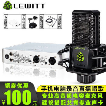 萊維特（LEWITT）  懸掛式 麥克風(fēng) 萊維特249官方標(biāo)配（單品）