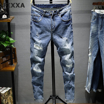 FIXXA 直筒褲 港風(fēng) 男士牛仔褲