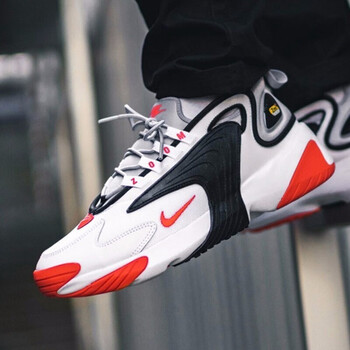 耐克（NIKE）跑步鞋白紅外線(xiàn)紅AO0269-105 