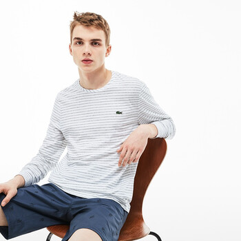 LACOSTE 長(zhǎng)袖 男士T恤 8LP 