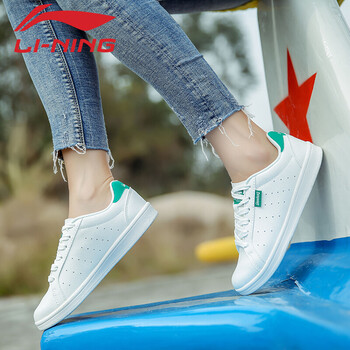 李寧（LI-NING）跑步鞋-3白/青椒綠 35，36，37.5，37，38，39，40，35.5