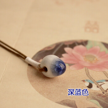 陶瓷珠項(xiàng)鏈