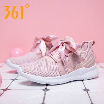 361度跑步鞋灰/西班牙粉 35，36，37，38，39，40