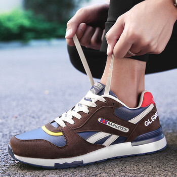 梵班（FAMDBANN）跑步鞋皮面-棕色 44，39，40，41，42，43