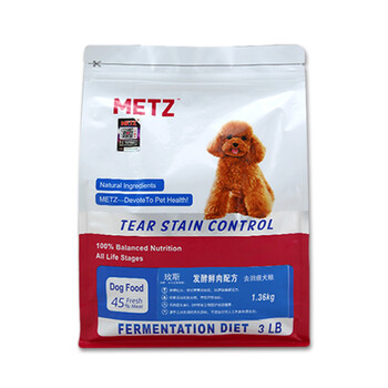 玫斯（metz） 雞肉口味全階段狗糧 去淚痕狗糧1.36KG