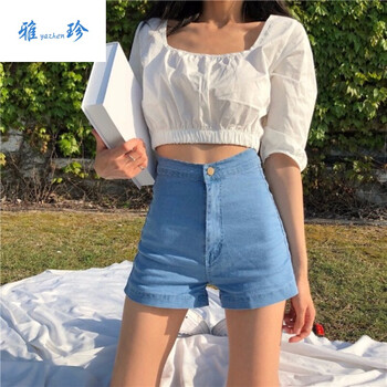 微胖你需要一款百搭的復古牛仔褲