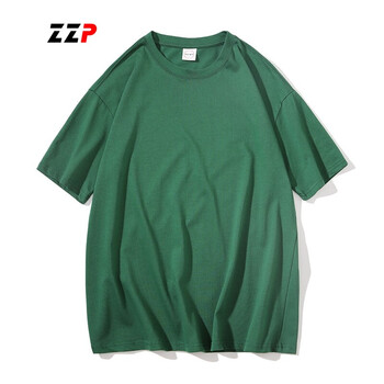 ZZP 短袖 男士T恤 綠色 