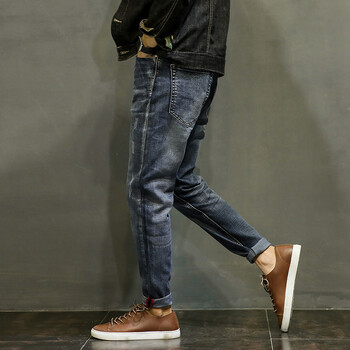 曠美 寬松褲 青春休閑 男士牛仔褲