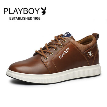花花公子（PLAYBOY ESTABLISHED 1953）男士棕色 40