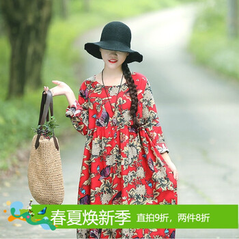 復(fù)古長袖連衣裙，打造優(yōu)雅淑女風(fēng)