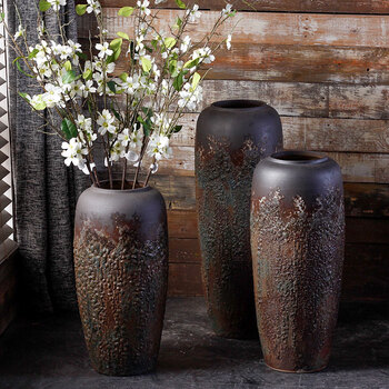 精美田園風(fēng)花瓶，裝點(diǎn)你的家