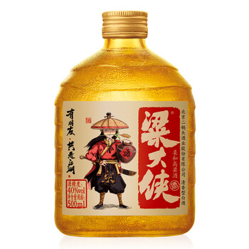 粱大俠40度375mL-500mL，500ml 清香型，清香