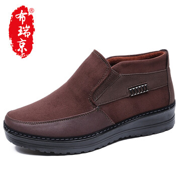 布瑞京（BURUIJING）男士DX106咖色 41