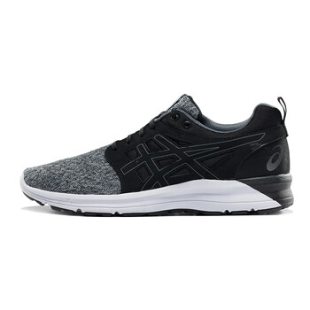 亞瑟士（asics）跑步鞋灰色/黑色/深灰色 