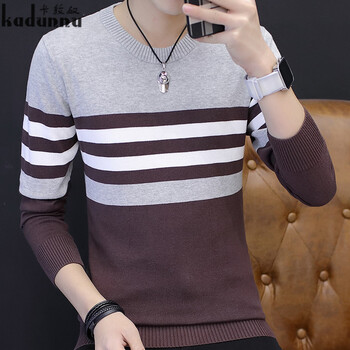 卡敦奴（kadunnu） 長袖 男士T恤 卡其 XL，L，M，XXXL，加大，XXL