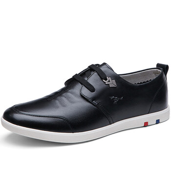 七匹狼（SEPTWOLVES）男士黑色 41