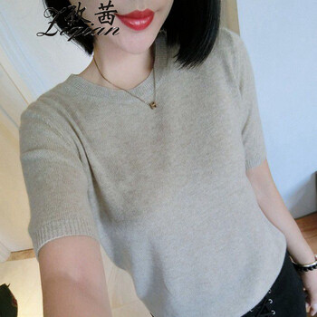 孜茜  短袖 T恤 女 圓領(lǐng)