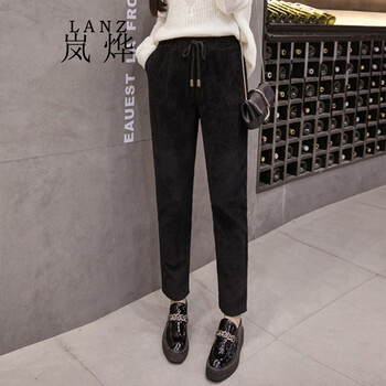 元素,樣式,新款,流行,趨勢,絨松,顯瘦燈芯絨松,緊褲