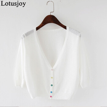 Lotusjoy針織衫中袖