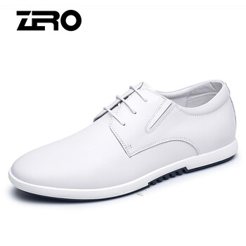 零度尚品男士系帶白色 40