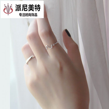 純銀戒指女簡單