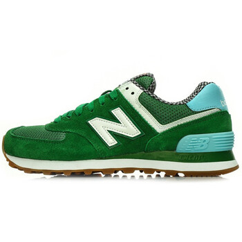 NEW BALANCE跑步鞋綠色 WL574SPA 36