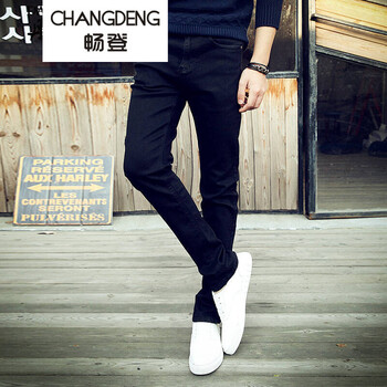 暢登（CHANGDENG） 寬松褲  男士牛仔褲