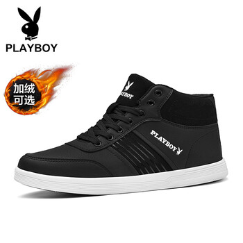 花花公子（PLAYBOY）男士黑色（加絨） 39