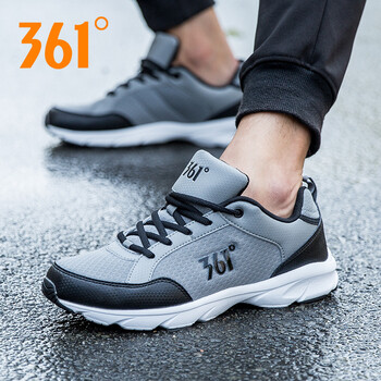 361°跑步鞋黑/灰 44，39，40，41，42，43