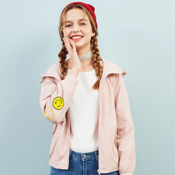 Actshine 連帽 長(cháng)袖 女 短外套 不規則