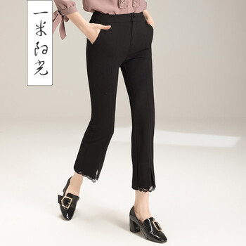 一米陽光   女 九分褲 休閑褲