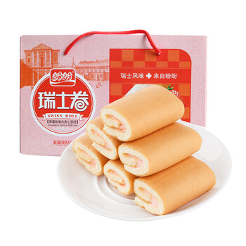 草莓味夾心蛋糕