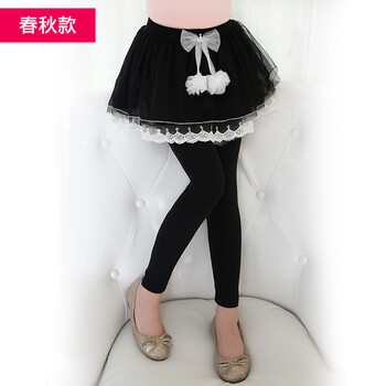 女童秋冬褲裙
