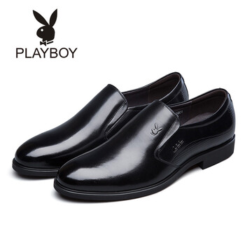 花花公子（PLAYBOY）男士黑色563002 40