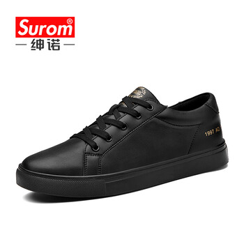 紳諾（SUROM）男士1741-全黑色-四季款 42