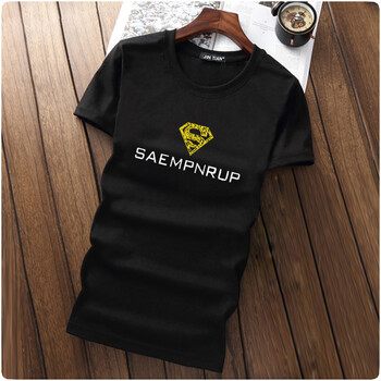 瑾天 短袖 男士T恤 黑色 S，XL，L，加大，XXXL，M，XXL