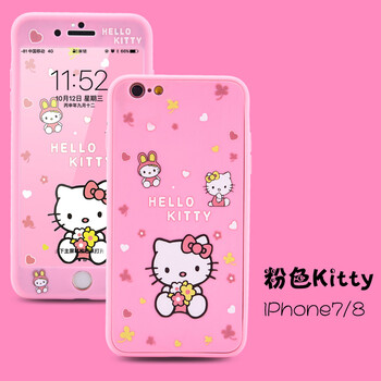 粉色手機殼kitty