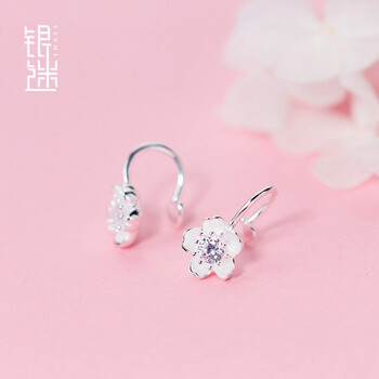 銀迷耳夾925銀，S925銀