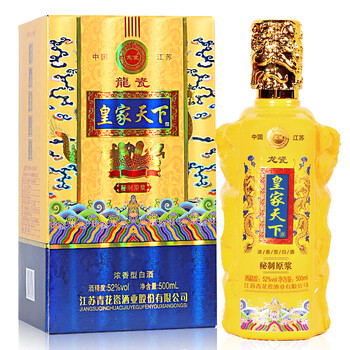 龍瓷52度375mL-500mL，500ml*4 濃香型，濃香