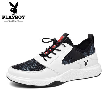 花花公子（PLAYBOY）男士(四季款)白色 41