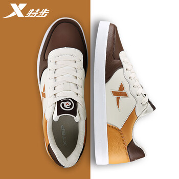 特步（XTEP）跑步鞋咖啡棕 42