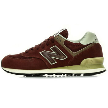 NEW BALANCE跑步鞋酒紅色ML574VB 37