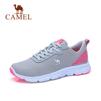 駱駝（CAMEL）男士A81357614 灰/紅女款 