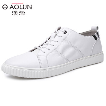 澳倫（aolun）男士純白色 41