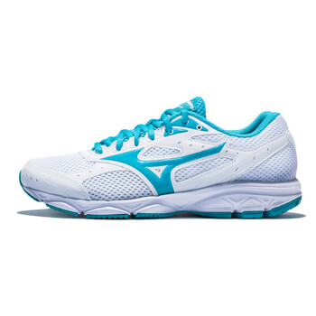 美津濃（MIZUNO）跑步鞋白/淡藍(lán) 37